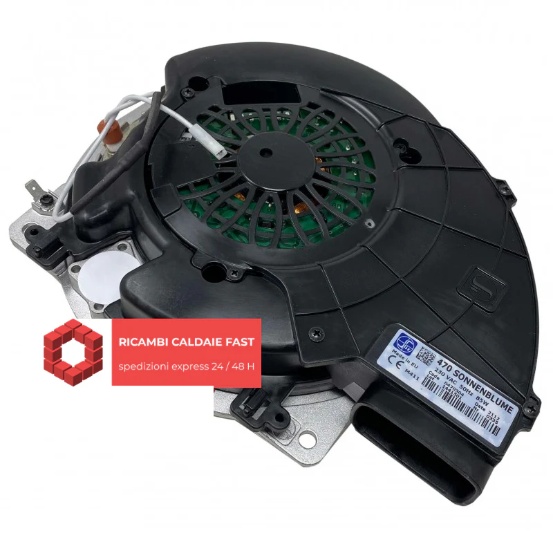 Kit bruciatore Ventilatore 0470304 Ferroli 39846061 Bluehelix, Bluehelix Pro, Bluehelix Tech, Twist, Twist Pro, Twist Tech