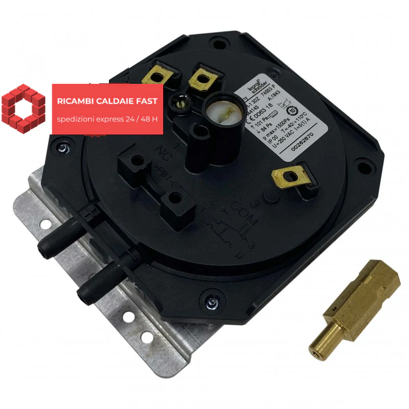 Kit pressostato aria caldaie Unical 95000818 ex 95262127 Eve05, Evelin, Enel.si