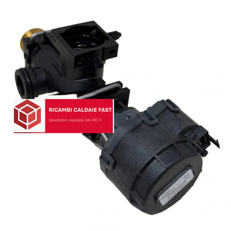 Motore deviatrice 24V Junkers 87186449940 Ceraclass Compact, Cerapur Compact, Condens
