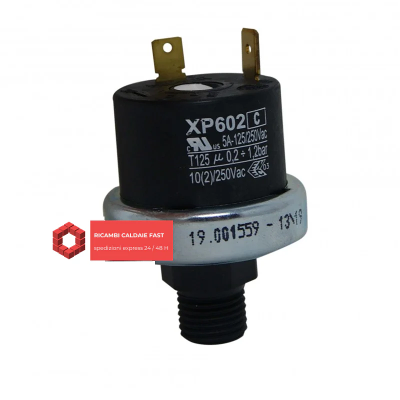 Pressostato riscaldamento XP602 per Argo 575647390 0,2 +- 1,2 bar