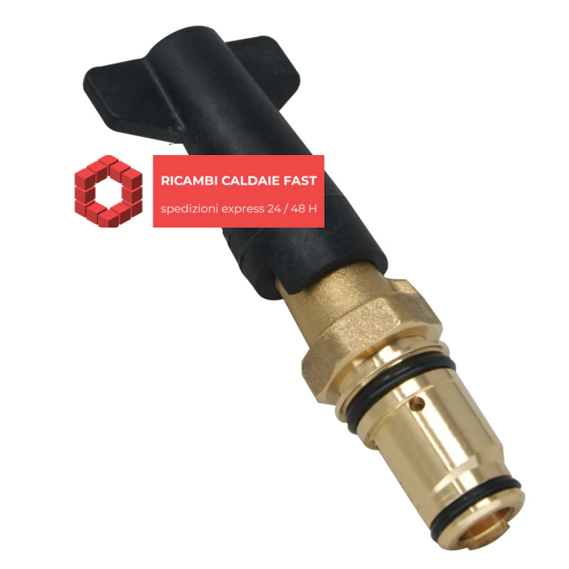 Rubinetto carico per Immergas 3019630 Eolo Eco KW, Eolo Maior KW, Eolo Superior KW, Nike Maior KW, Victrix Superior KW