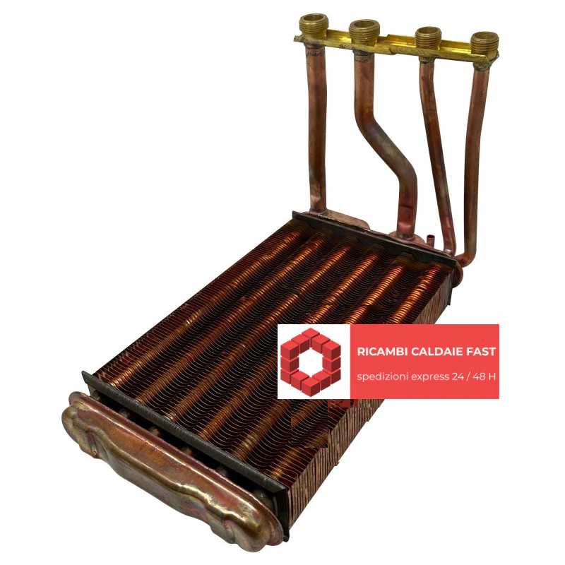 Scambiatore blocco lamellare per Junkers Ceraclass Comfort, Ceraclass Smart, Ceraclass Smart Balcony, Eurosmart 87154065460