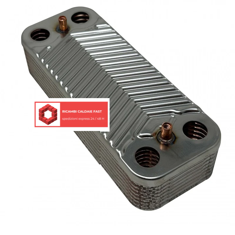 Scambiatore a piastre caldaia Chaffoteaux 65116537 Mira, Niagara, Pigma, Urbia Advance