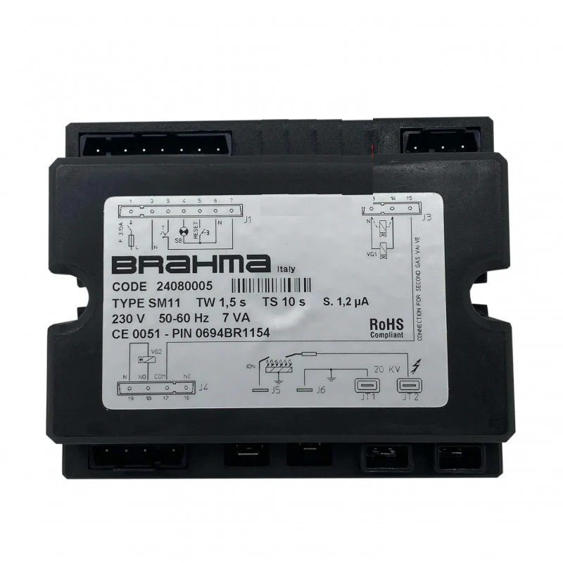 Scheda accensione Brahma SM11 24080005 caldaia Immergas 18088, ex 14195