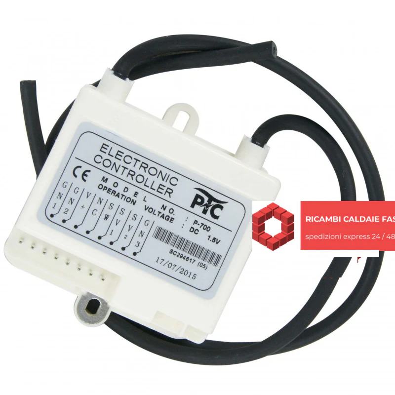 Scheda controllo PTC P-700 Scaldabagno Savio BI1496114 Savino 11A, Savino 14A
