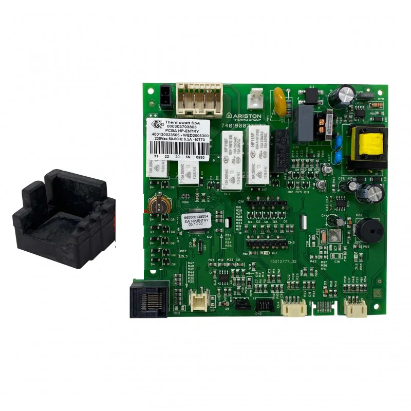 Scheda e protezione sonda Ariston Lydos Hybrid 80, Lydos Hybrid 80 WiFi, Lydos Hybrid 100, Lydos Hybrid 100 WiFi 65118026
