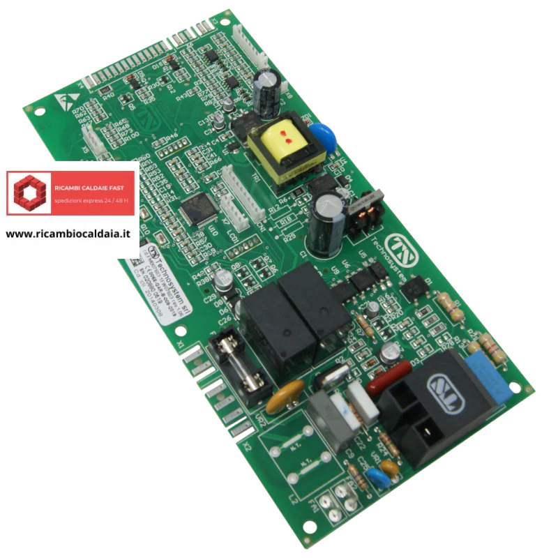 Scheda elettronica scaldabagno Riello 4R106711 Mini LN, Riello Mini Evo EXT LN
