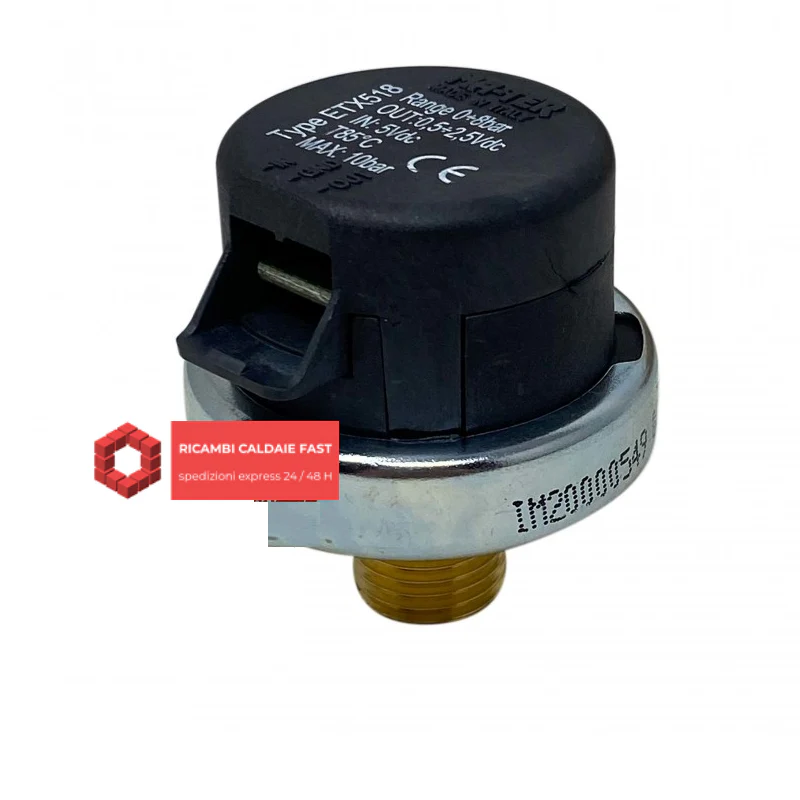Trasduttore di pressione ETX518 8 Bar 1/4" caldaia Savio Biasi BI1692104