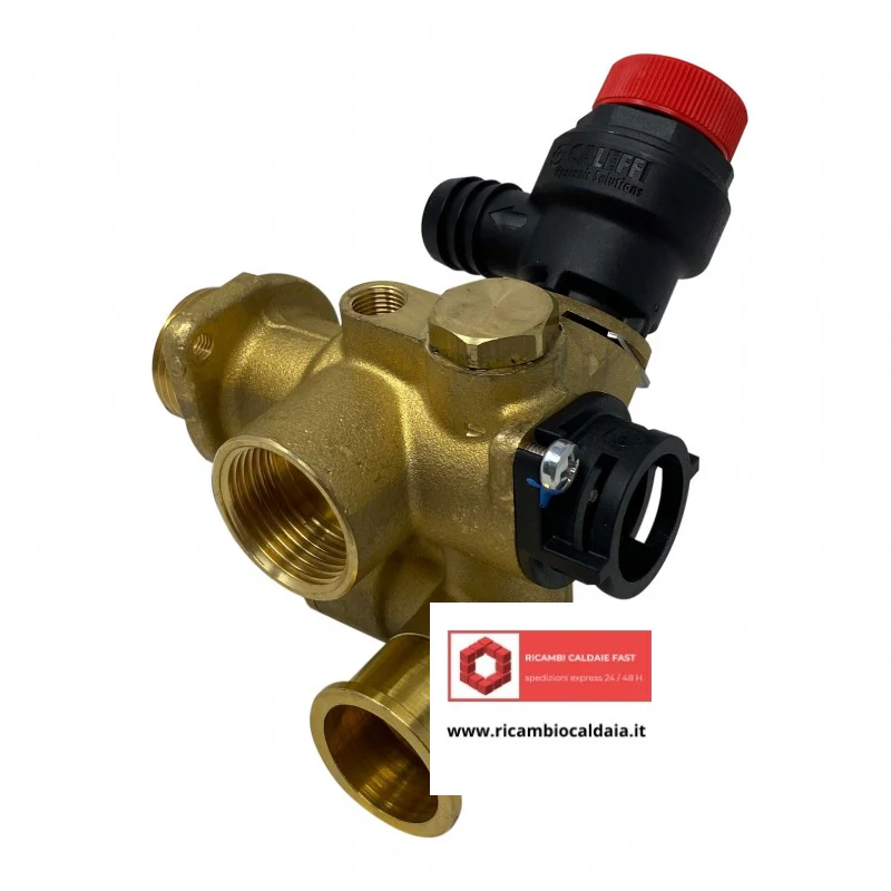 Valvola deviatrice tre vie caldaia Unical 95250770 Dua Plus CTN 24 E, Dua Plus CTFS 24 E