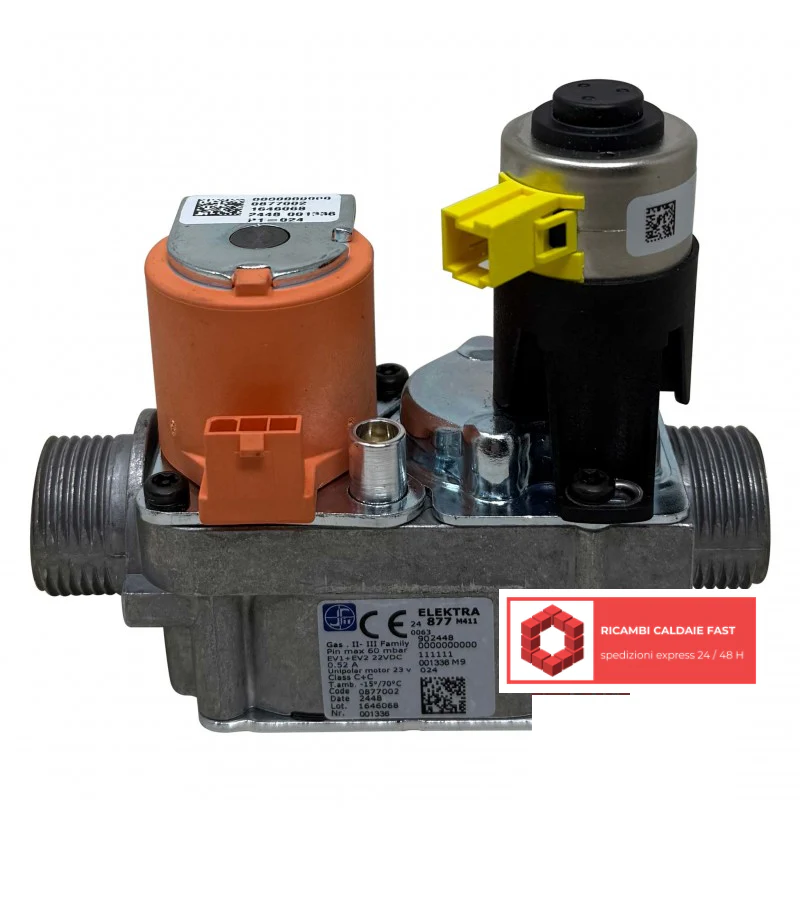Valvola gas caldaia Sit 877 Beretta 20204276 Advanced Comb Boiler, Exclusive Evo X, Mynute Evo X
