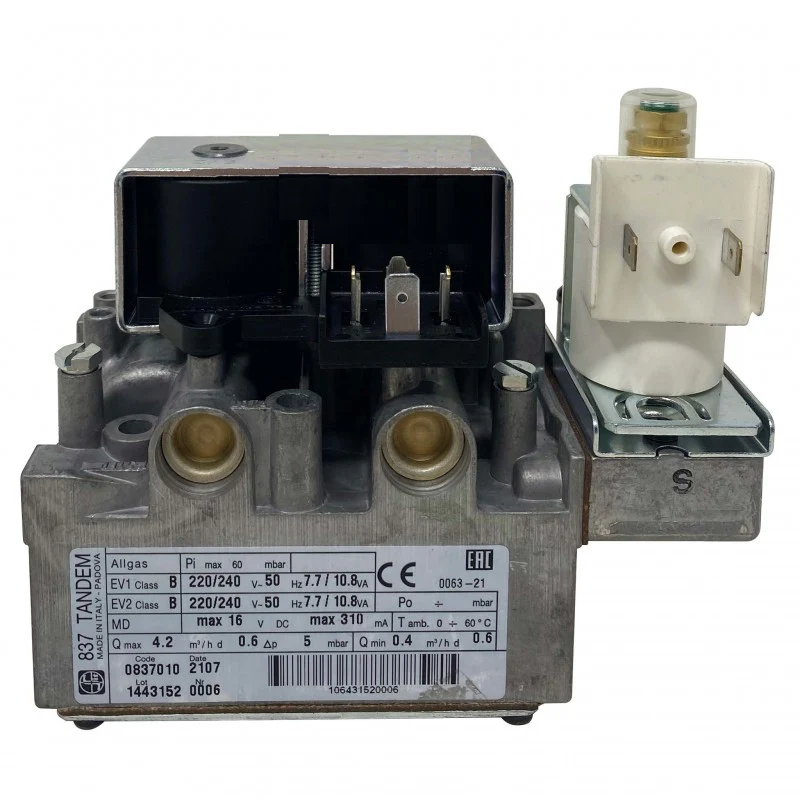 Valvola gas SIT 837010 Idra Exclusive, Idra Exclusive Esi, Idra Exclusive Turbo Esi, Mynute Esi R7227