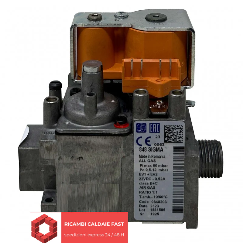 Valvola gas SIT caldaia Vaillant 0010028746 VMW 18/24 AS/1-1, VMW 24/28 AS/1-1