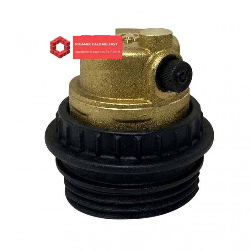 Testa degasatore valvola sfiato aria caldaia Chaffoteaux 61002653 Centora, Centora Green, Elexia, MC, Nectra, Nectra Top