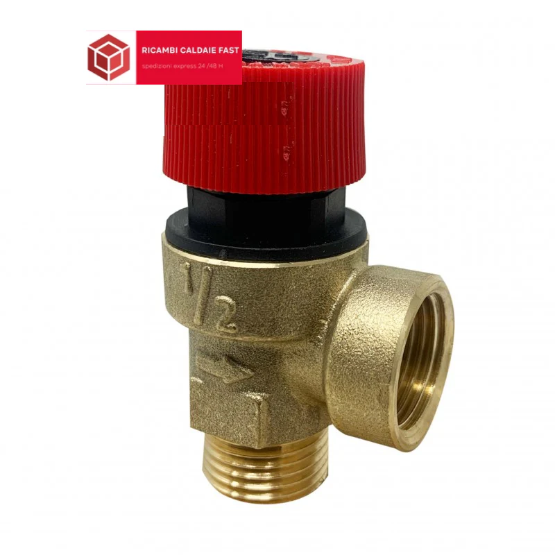 Valvola di Sicurezza per Caldaie Unical Idea, Clipper, Dua, e Iven , codice 95000082