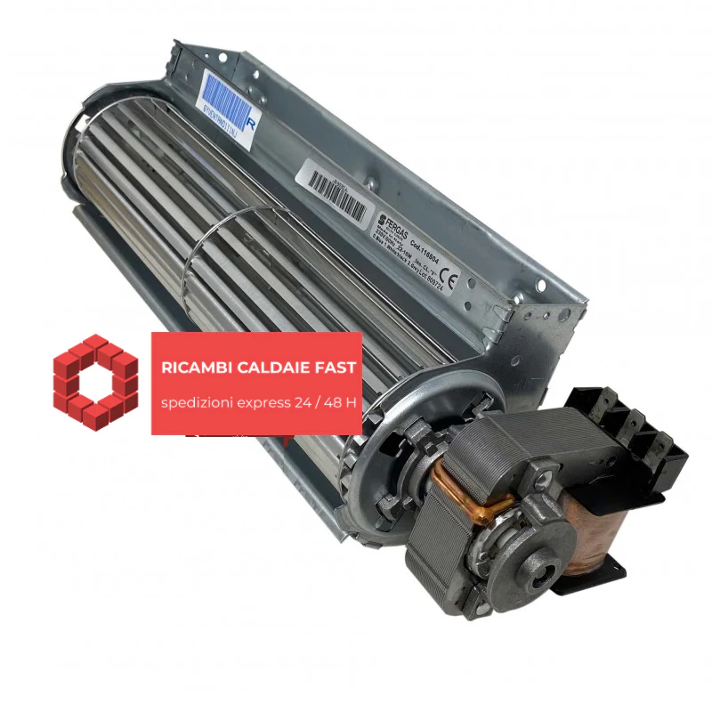 Ventilatore tangenziale 240 mm termoconvettori Fondital 6YVENTAN01 Gazelle 3000, Windor Plus 3000