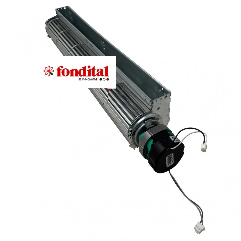 Ventilatore tangenziale 480 Radiatore Gas stufa convettiva Fondital 6YVENTAN07